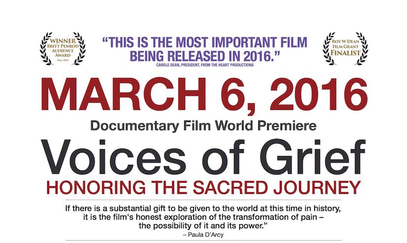 Voices of Grief World Premiere, March 6, 2016